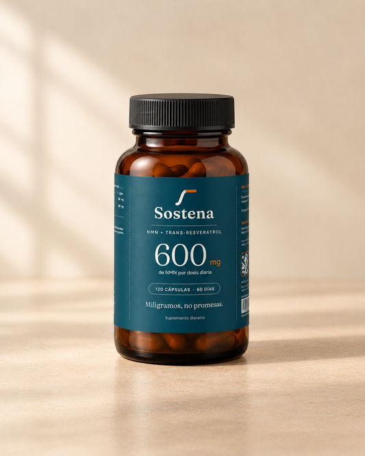 Sostena - Suplemento de NMN + trans-resveratrol