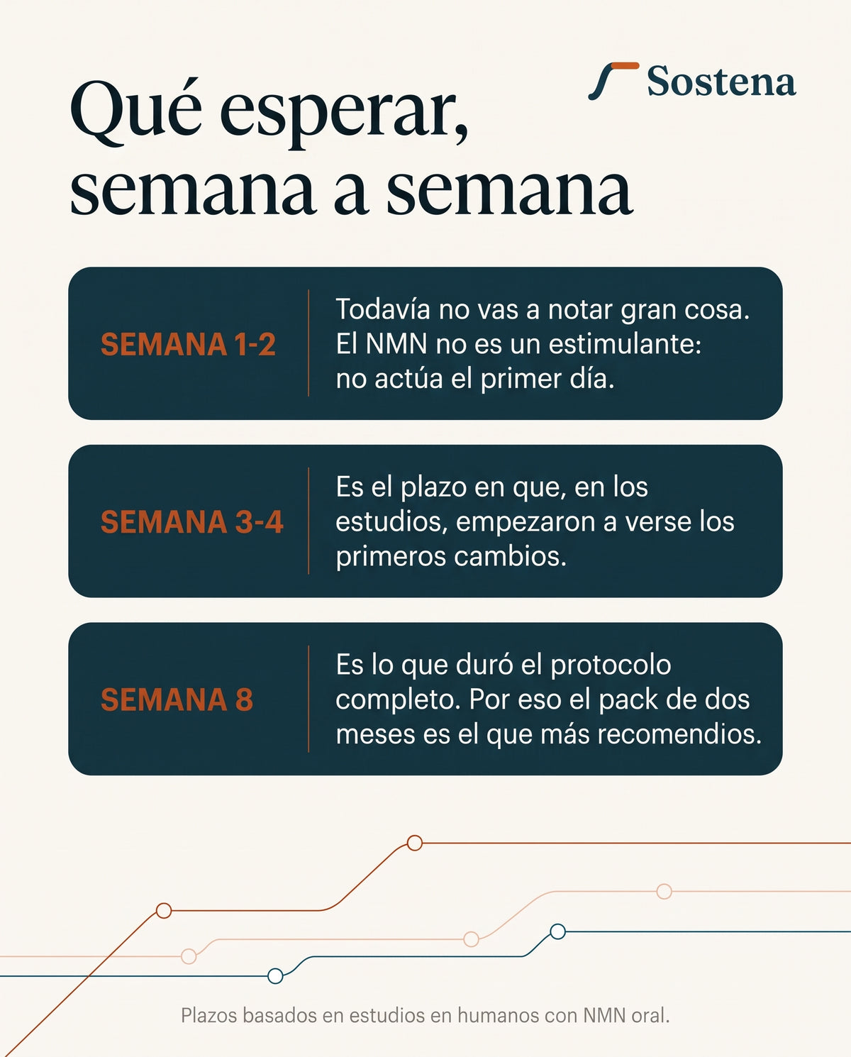 Sostena - Suplemento de NMN + trans-resveratrol